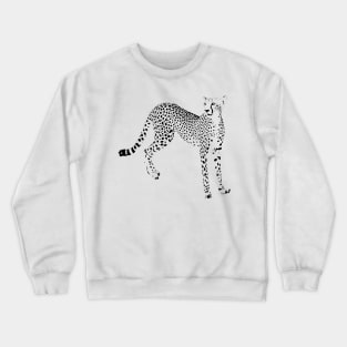 Cheetah on Watch | African Wildlife Crewneck Sweatshirt